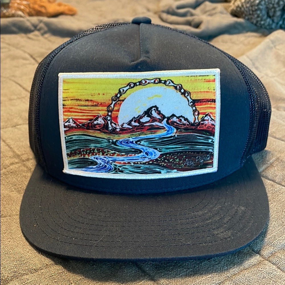 Navy Trucker Hat